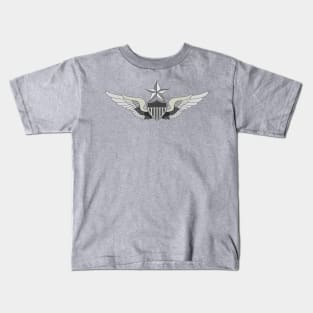 Army Senior Aviator Wings Kids T-Shirt